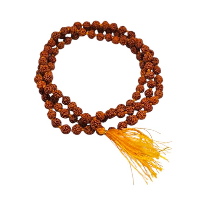 Rudraksha Jaap Mala | 6 mm natural Rudraksha Bead Jap Mala | Rudraksha mala