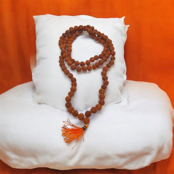 Rudraksh Jaap Mala | 7 mm natural Rudraksha Bead Jap Mala | Rudraksha mala