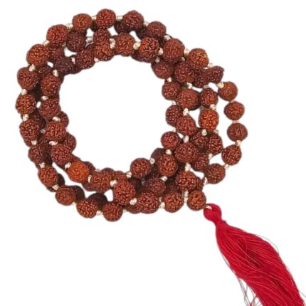 Rudraksh Jaap Mala | 8 mm natural Rudraksha Bead Jap Mala | Rudraksha mala