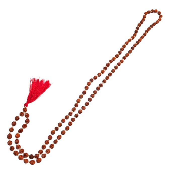 Rudraksh Jaap Mala | 8 mm natural Rudraksha Bead Jap Mala | Rudraksha mala