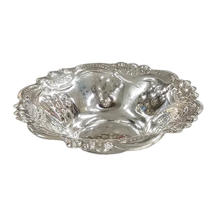 Pure Silver Decorative Bowl - 4.5 inch | Decorative Silver bowl for Gift