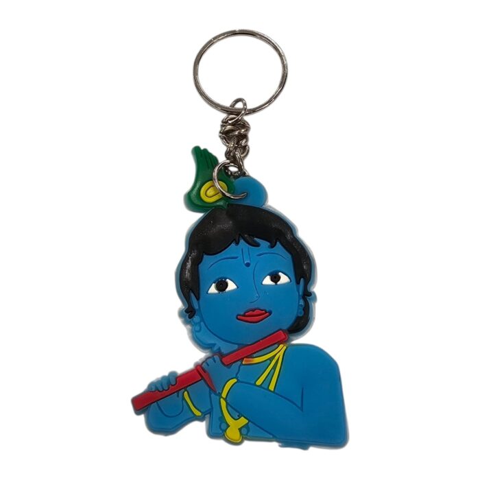 Krishna Rubber Keychains - Set of 5 | Janmashtami Return Gift