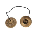 Handcrafted Brass Tingsha Bell – 7.5 cm | Tibetan hand cymbals