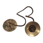 Handmade Bronze Tingsha Bell – 5.5 cm | Tibetan hand cymbals