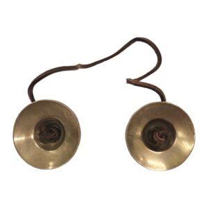 Handmade Bronze Tingsha Bell – 5.5 cm | Tibetan hand cymbals