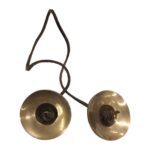 Handmade Bronze Tingsha Bell – 5.5 cm - Dragon | Tibetan hand cymbals