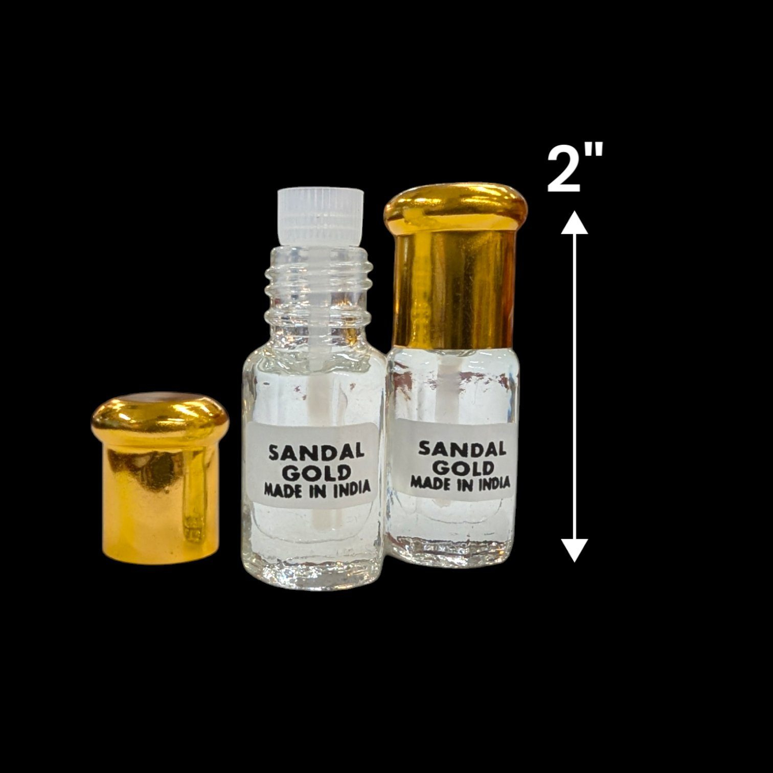 Sandal Gold- Pack of 2 - Ittar Perfume Oil | Attar Perfume Oil