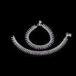 Elegant Traditional Anklets - Oxidized 925 Sterling Silver | Silver Anklets for Adults