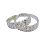 Pair of Pure Silver Toe Rings | Adjustable Toe rings