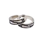 Pair of Pure Silver Toe rings | Chandi ki Bichhiya