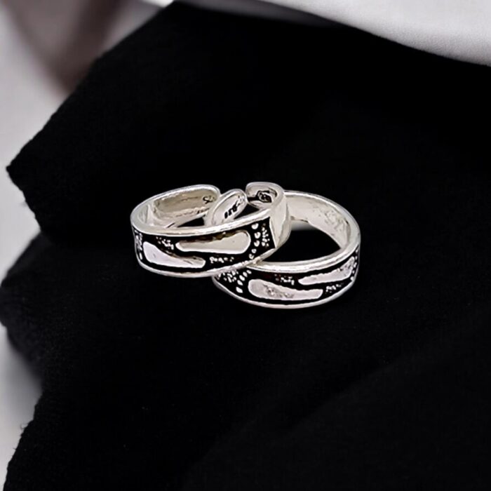 Pair of Pure Silver Toe rings | Chandi ki Bichhiya