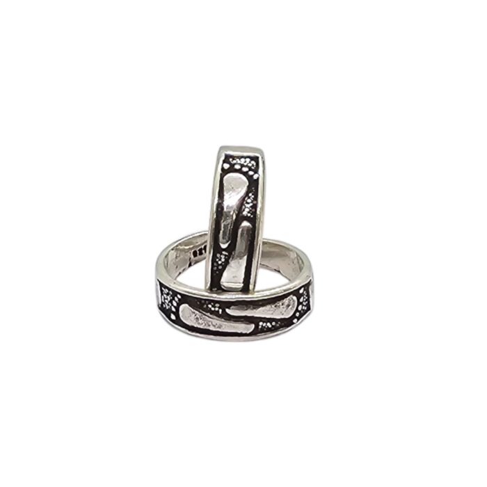 Pair of Pure Silver Toe rings | Chandi ki Bichhiya