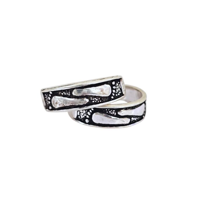 Pair of Pure Silver Toe rings | Chandi ki Bichhiya