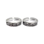 Pair of Pure Silver Toe rings | Chandi ki Bichhiya