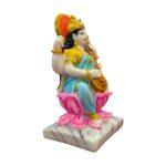 Goddess Saraswati Idol - 7 inch | Saraswati Maa Statue