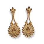 Lightweight 3-inch statement earrings for women | Ethnic Indian Jewelry in Canada and USA