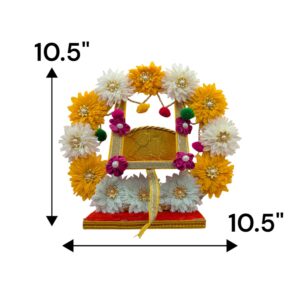 Handmade Laddu Gopal Jhula-Flowers