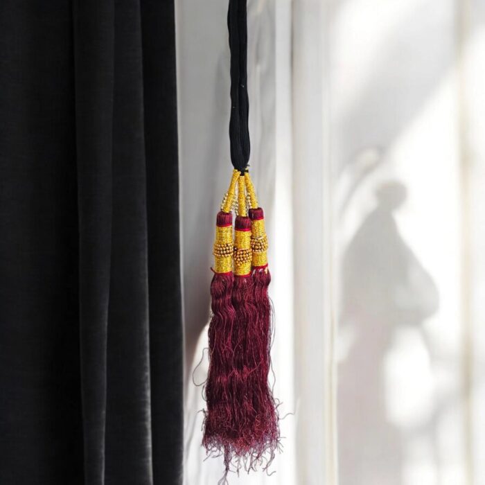 Maroon Color Parandi | Paranda Hair Accessory