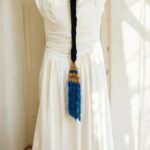 Blue Color Parandi | Paranda Hair Accessory