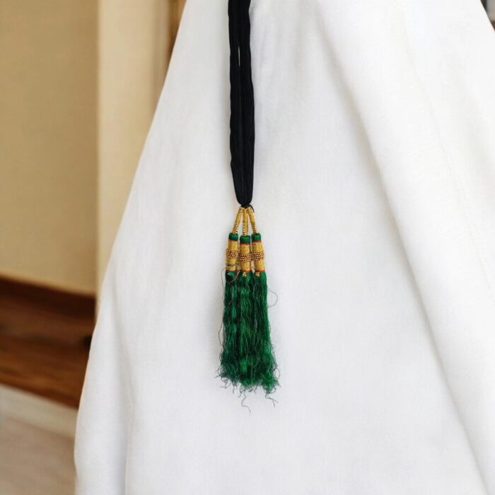 Green Color Parandi | Paranda Hair Accessory