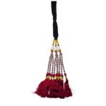 Maroon Color Parandi | Paranda Hair Accessory