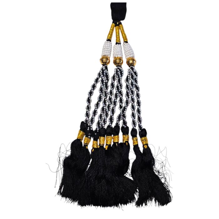 Black Color Parandi | Paranda Hair Accessory