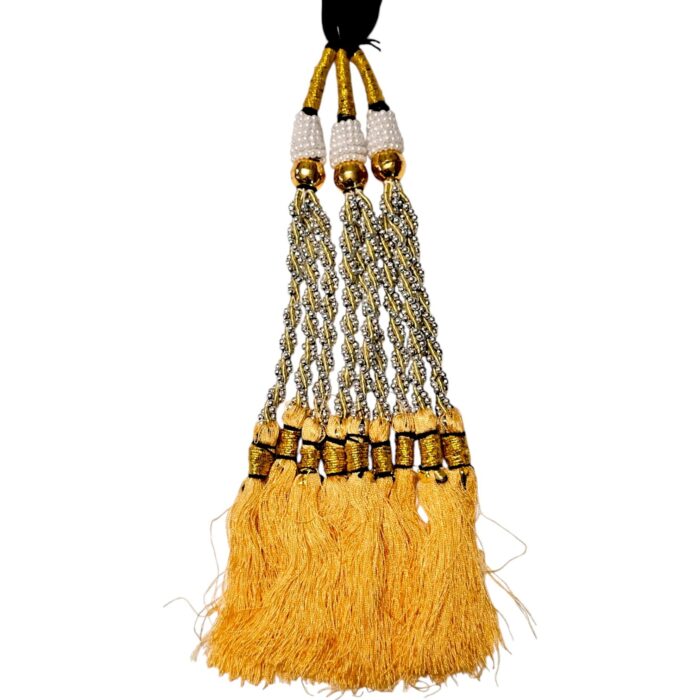 Yellow Color Parandi | Paranda Hair Accessory