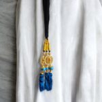 Blue Color Parandi | Paranda Hair Accessory