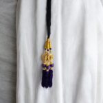 Purple Color Parandi | Paranda Hair Accessory
