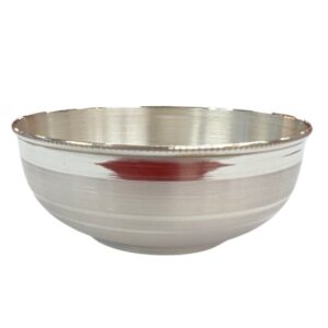 Pure Silver Katori | 2.8 inch pure silver Bowl