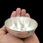 Pure Silver Bowl | 3.2 inch pure silver katori