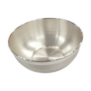 Pure Silver Bowl | 3.2 inch pure silver katori