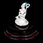Pure silver Hanuman idol | 999 Pure Silver Statue