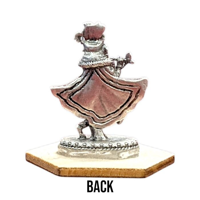 Oxidized Pure silver Krishna idol - Small - Image 5