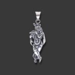 Pure Silver Krishna Pendant | 925 Sterling Silver