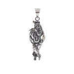 Pure Silver Krishna Pendant | 925 Sterling Silver