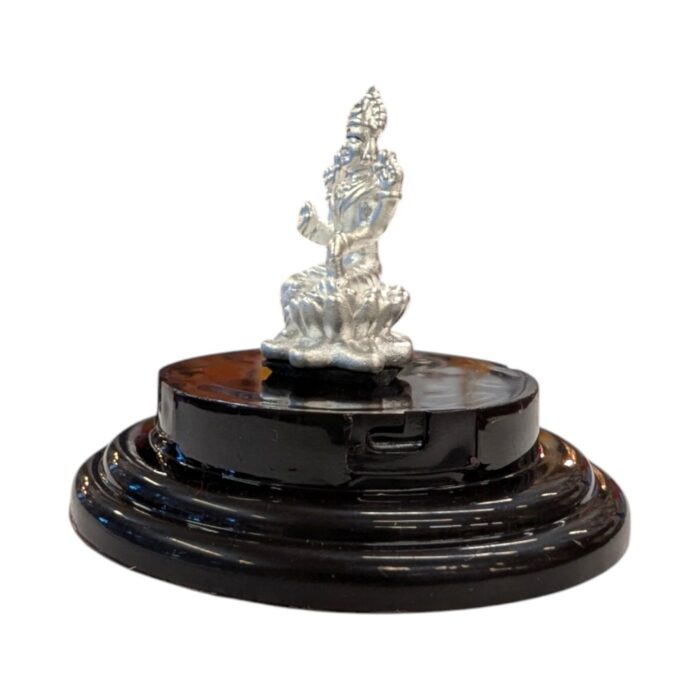 Pure silver Lakshmi idol in dome