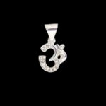 Pure Silver Om Pendant | 925 Sterling Silver