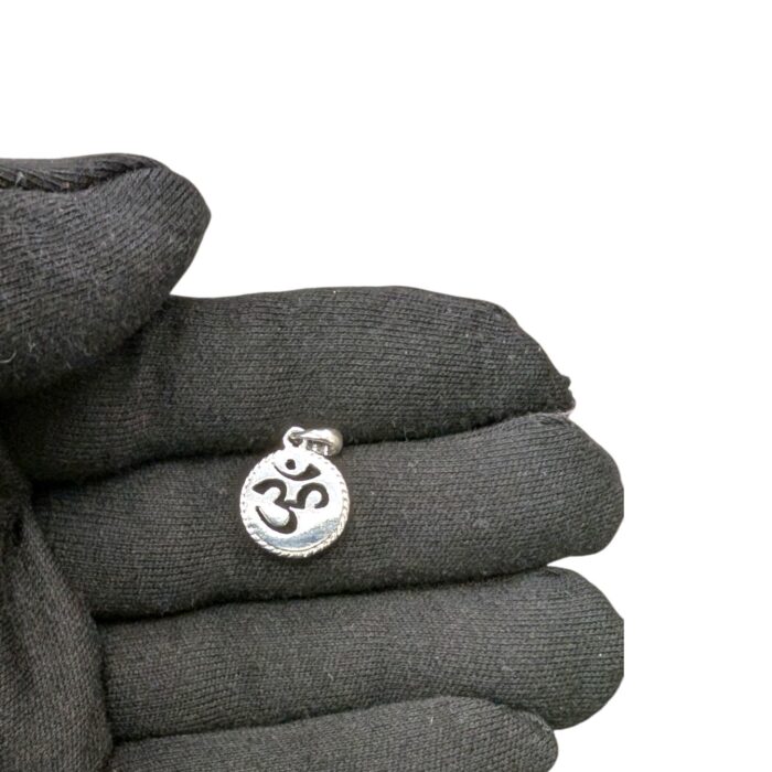 Pure Silver Om Pendant | 925 Sterling Silver