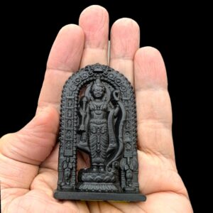 Ram Lalla Idol - Black | Small Ram Car Dashboard Idol