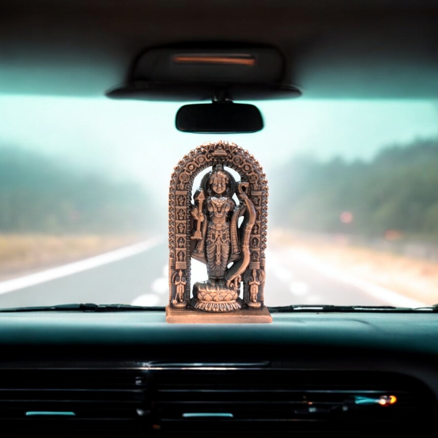 Ram Lalla Idol - Copper polish- Car Dashboard Idol Ram Lalla Idol - Copper polish- Car Dashboard Idol
