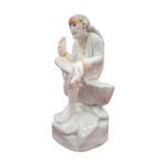 Shirdi Sai Baba Statue - White | Marble finish