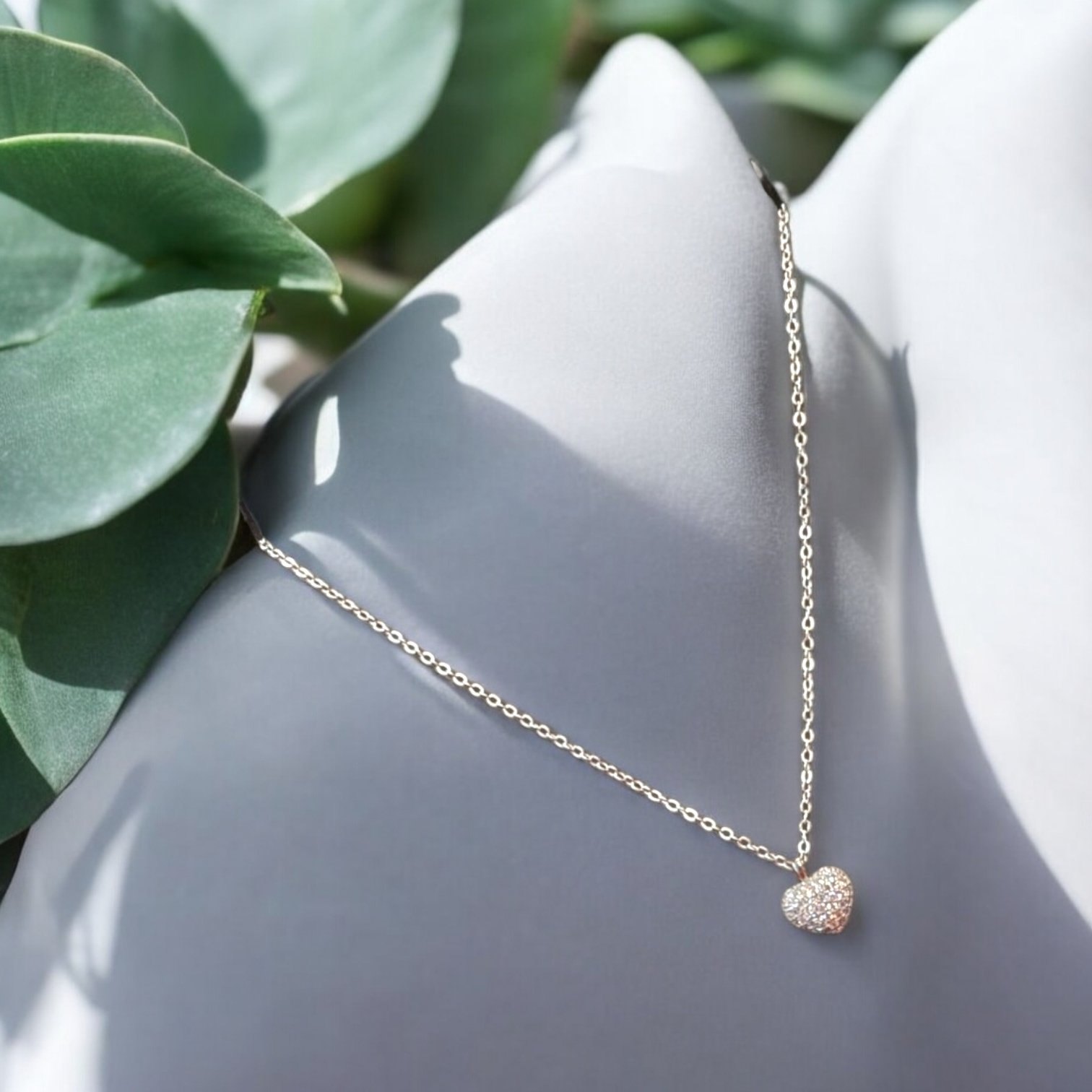 Pure Silver Small heart Pendant with Chain | 925 Sterling Silver Necklace Pure Silver Small heart Pendant with Chain | 925 Sterling Silver Necklace