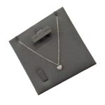 Pure Silver Small heart Pendant with Chain | 925 Sterling Silver Necklace
