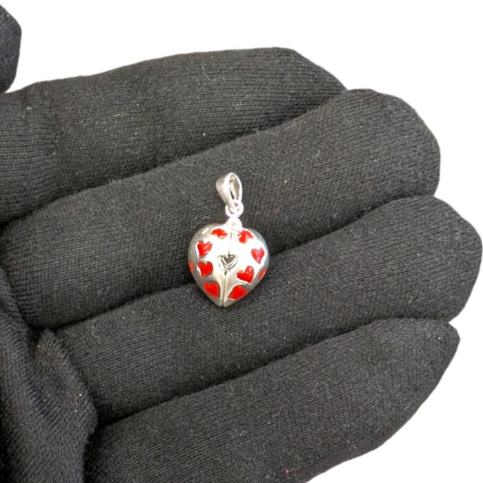 925 Sterling Silver “You & Me” Pendant - Image 2