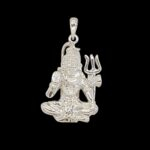 Pure Silver Shiva Pendant for your Silver Chain | 925 Sterling Silver