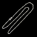 Sterling Silver Necklace Box Chain - 1mm - 18 inch