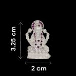 Dimensions of Pure silver Lakshmi Idol