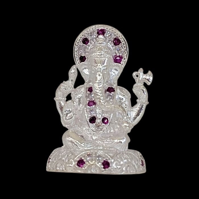 Authentic Silver Idol of Ganesh
