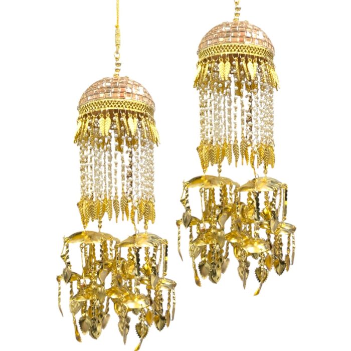 Pair of Kaleera with kundan gemstones | Bridal Jewelry